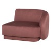 Seraphina Chianti Microsuede Fabric Modular Sofa, HGSN383