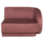 Seraphina Chianti Microsuede Fabric Modular Sofa, HGSN383