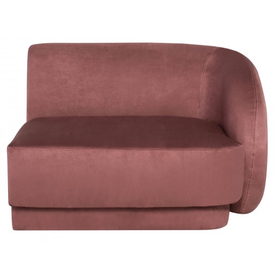 Seraphina Chianti Microsuede Fabric Modular Sofa, HGSN383