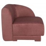 Seraphina Chianti Microsuede Fabric Modular Sofa, HGSN383