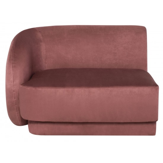 Seraphina Chianti Microsuede Fabric Modular Sofa, HGSN389