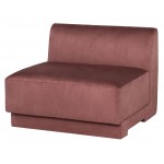 Seraphina Chianti Microsuede Fabric Modular Sofa, HGSN394