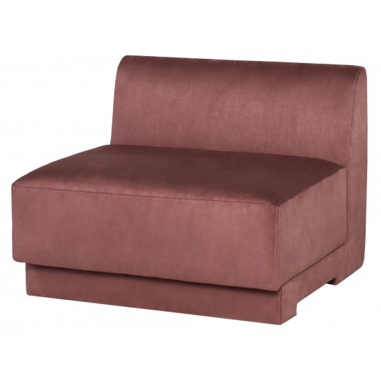 Seraphina Chianti Microsuede Fabric Modular Sofa, HGSN394