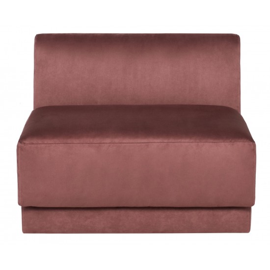 Seraphina Chianti Microsuede Fabric Modular Sofa, HGSN394