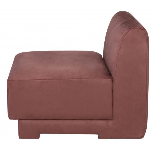 Seraphina Chianti Microsuede Fabric Modular Sofa, HGSN394