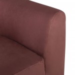 Seraphina Chianti Microsuede Fabric Modular Sofa, HGSN410