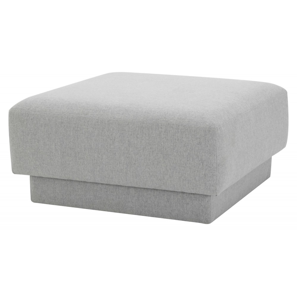 Seraphina Linen Fabric Modular Sofa Ottoman