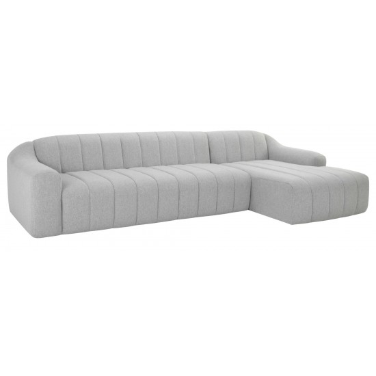 Coraline Linen Fabric Sectional Sofa, HGSN421