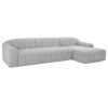 Coraline Linen Fabric Sectional Sofa, HGSN421