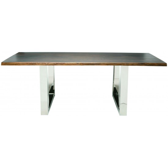 Lyon Seared Wood Dining Table, HGSR163