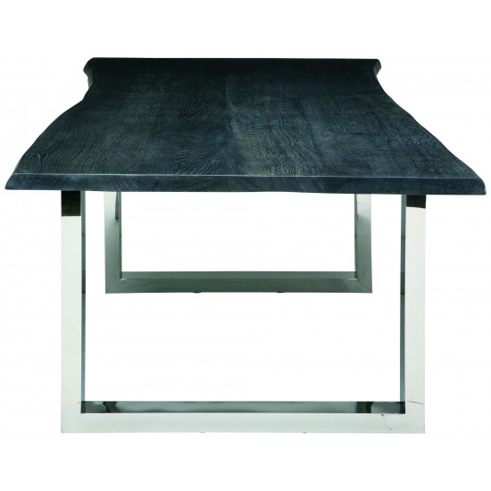 Lyon Oxidized Grey Wood Dining Table, HGSR238