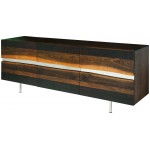 Sorrento Seared Wood Sideboard Cabinet, HGSR299