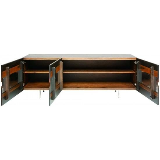 Sorrento Seared Wood Sideboard Cabinet, HGSR299