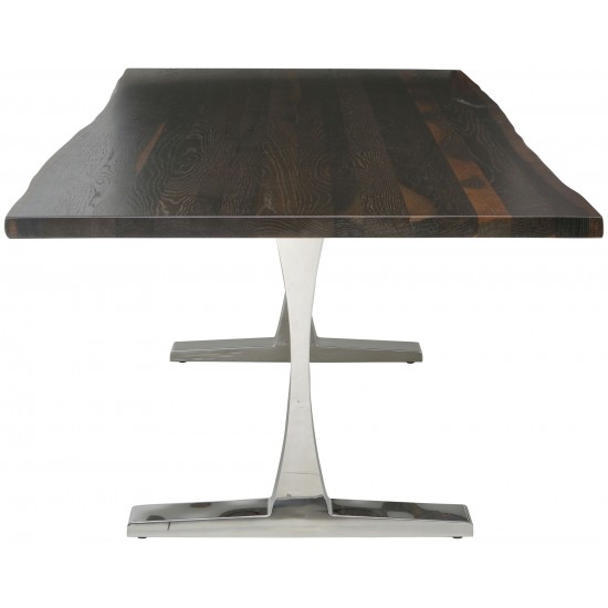 Toulouse Seared Wood Dining Table, HGSR324