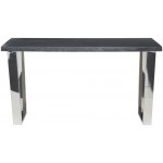 Versailles Oxidized Grey Wood Console Table