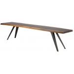 Vega Seared Wood Dining Bench, HGSR354