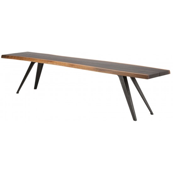 Vega Seared Wood Dining Bench, HGSR354