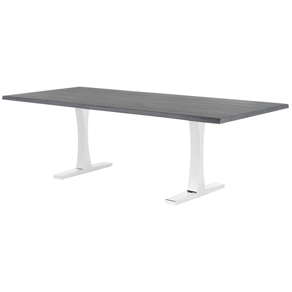 Toulouse Oxidized Grey Wood Dining Table, HGSR421 Toulouse Oxidized Grey Wood Dining Table, HGSR421