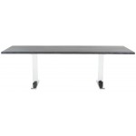 Toulouse Oxidized Grey Wood Dining Table, HGSR421