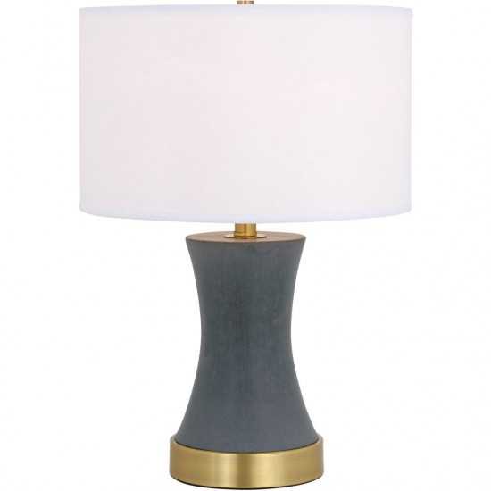 Elegant Decor Knox 1 Light Brass Table Lamp