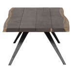 Vega Seared Wood Coffee Table