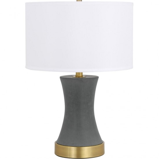 Elegant Decor Knox 1 Light Brass Table Lamp