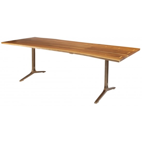 Samara Smoked Wood Dining Table