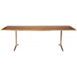 Samara Smoked Wood Dining Table