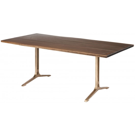 Samara Seared Wood Dining Table, HGSR556