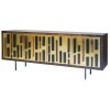 Blok Bronze Metal Sideboard Cabinet