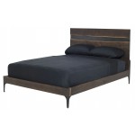 Prana Seared Wood Queen Bed