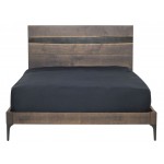 Prana Seared Wood Queen Bed