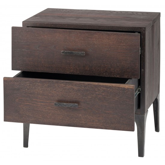 Prana Seared Wood Side Table, HGSR590
