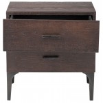 Prana Seared Wood Side Table, HGSR590