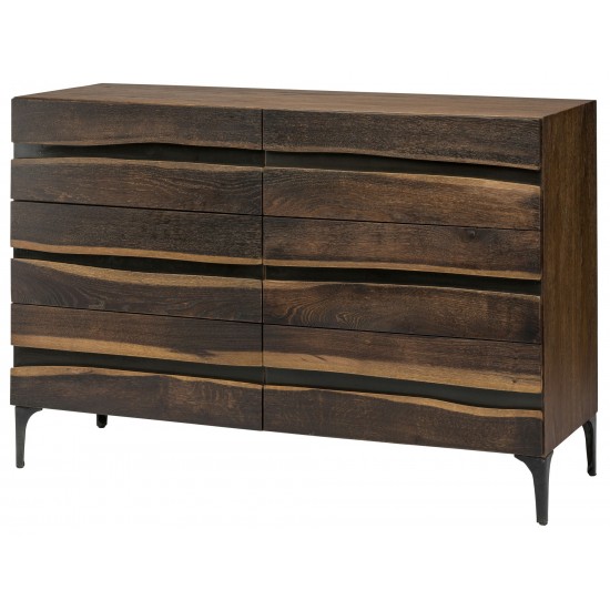 Prana Seared Wood Dresser Cabinet