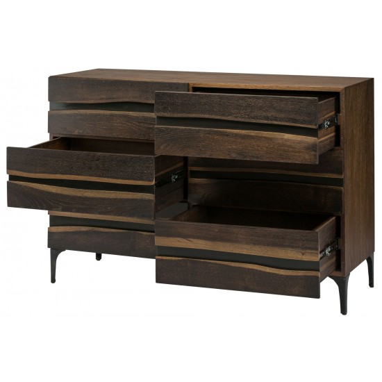 Prana Seared Wood Dresser Cabinet