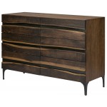 Prana Seared Wood Dresser Cabinet