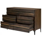 Prana Seared Wood Dresser Cabinet