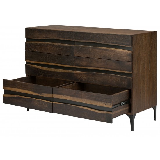 Prana Seared Wood Dresser Cabinet