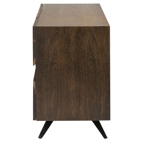 Vega Seared Wood Sideboard Cabinet