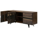 Vega Seared Wood Sideboard Cabinet