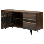 Vega Seared Wood Sideboard Cabinet