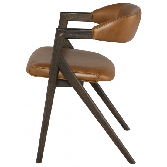 Anita Desert Leather Dining Chair