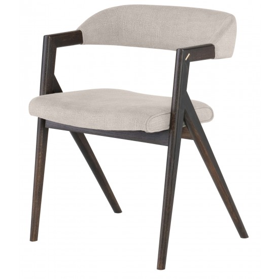 Anita Beige Fabric Dining Chair