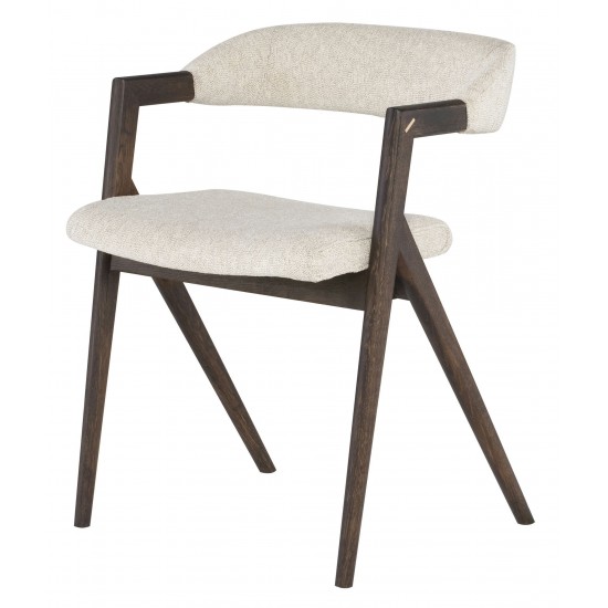 Anita Shell Fabric Dining Chair