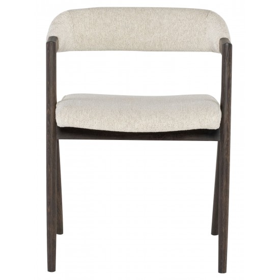 Anita Shell Fabric Dining Chair