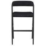 Anita Activated Charcoal Fabric Bar Stool