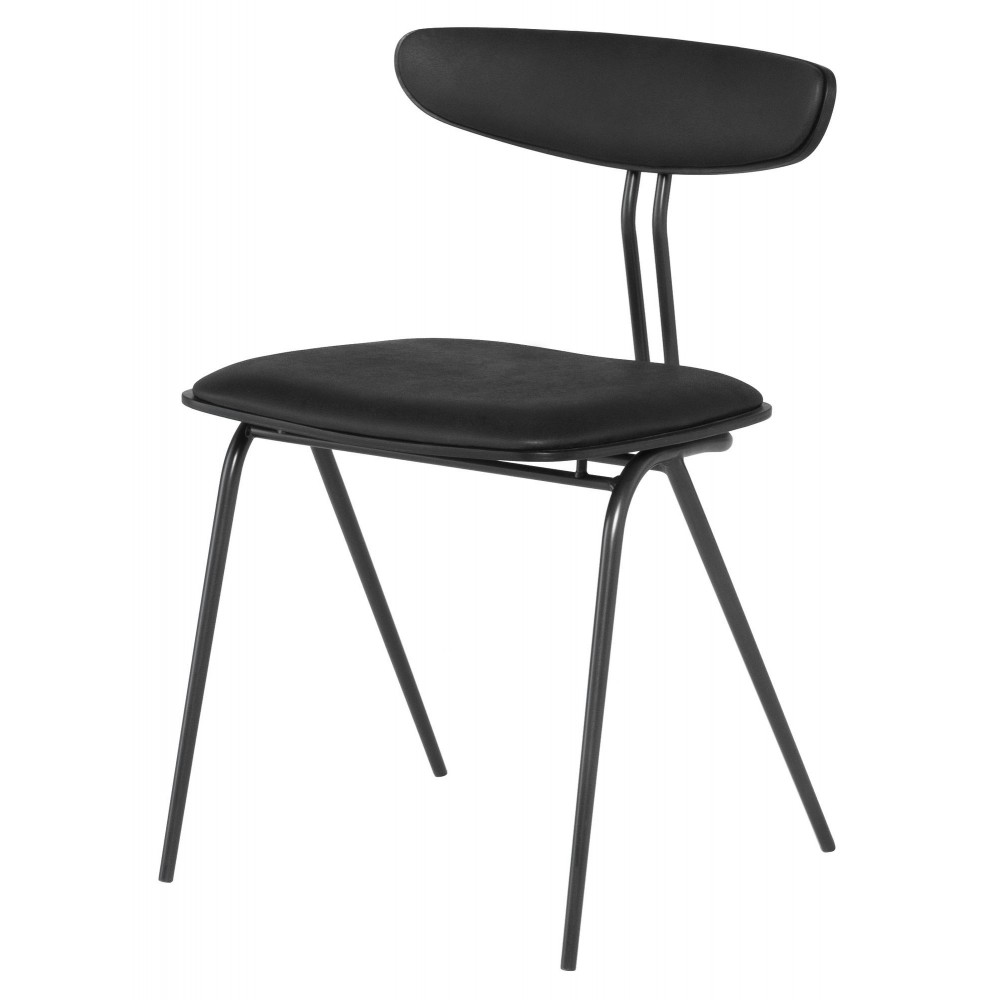 Giada Raven Leather Dining Chair Giada Raven Leather Dining Chair