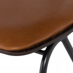 Giada Desert Leather Dining Chair