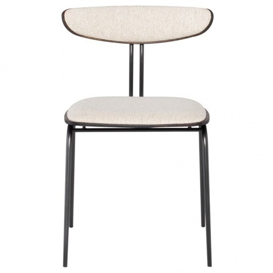 Giada Sand Fabric Dining Chair